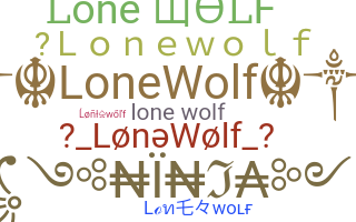 Nama panggilan - Lonewolf