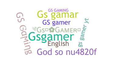 Nama panggilan - GSGamer