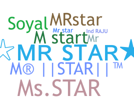 Nama panggilan - MrStaR