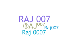 Nama panggilan - RAJ007