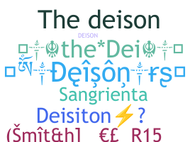 Nama panggilan - Deison