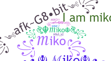Nama panggilan - miko
