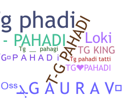 Nama panggilan - TGPAHADI