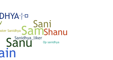 Nama panggilan - Sanidhya