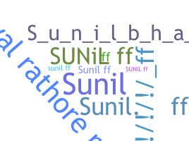 Nama panggilan - Sunilff