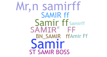 Nama panggilan - SAMIRFF