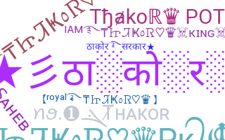 Nama panggilan - Thakor