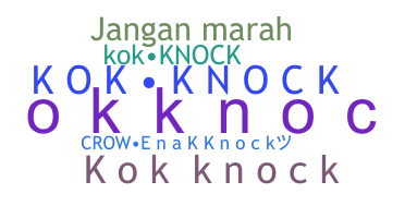 Nama panggilan - Kokknock