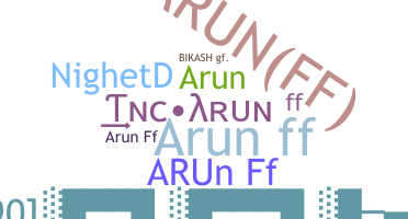 Nama panggilan - ArunFF
