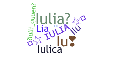 Nama panggilan - Iulia