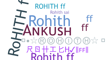Nama panggilan - Rohithff