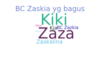 Nama panggilan - Zaskia