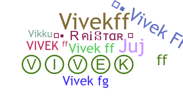 Nama panggilan - VivekFF