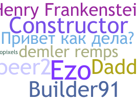 Nama panggilan - Builder