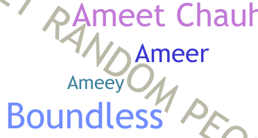 Nama panggilan - ameet