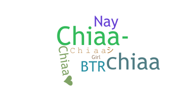 Nama panggilan - Chiaa
