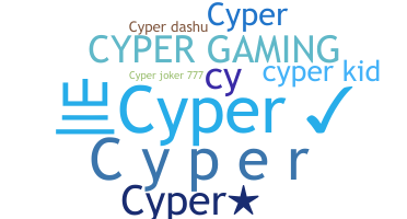 Nama panggilan - CypeR