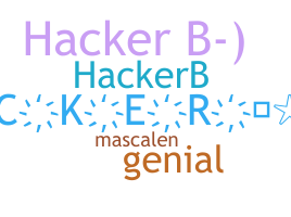Nama panggilan - Hackerb