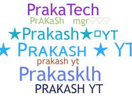 Nama panggilan - PrakashYT