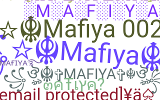 Nama panggilan - Mafiya