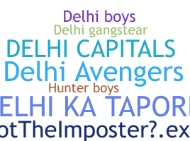 Nama panggilan - Delhi