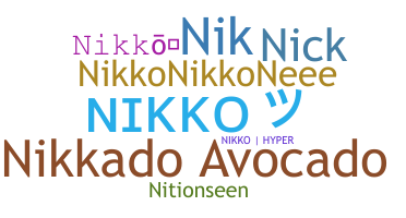 Nama panggilan - Nikko