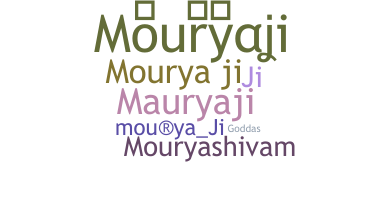 Nama panggilan - Mouryaji