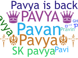 Nama panggilan - Pavya