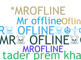 Nama panggilan - MrOffline