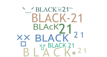 Nama panggilan - BLACk21