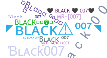 Nama panggilan - Black007