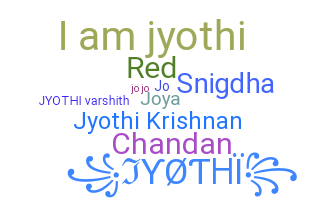 Nama panggilan - Jyothi