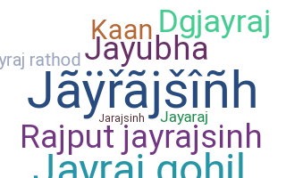 Nama panggilan - Jayrajsinh