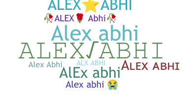 Nama panggilan - AlexABHI