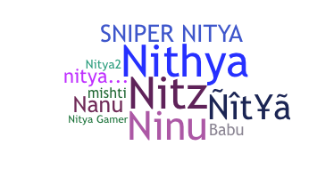 Nama panggilan - Nitya