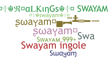 Nama panggilan - Swayam