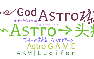 Nama panggilan - Astro