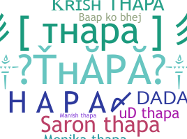 Nama panggilan - Thapa