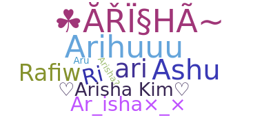 Nama panggilan - Arisha