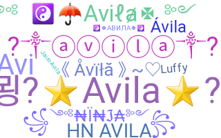 Nama panggilan - Avila