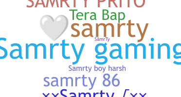 Nama panggilan - Samrty