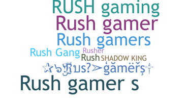 Nama panggilan - Rushgamers