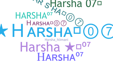 Nama panggilan - Harsha07