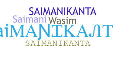 Nama panggilan - Saimanikanta
