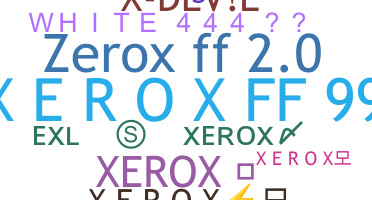 Nama panggilan - Xerox