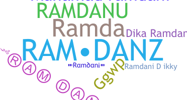 Nama panggilan - Ramdani