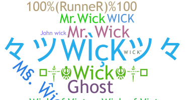 Nama panggilan - wick
