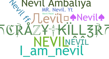 Nama panggilan - Nevil