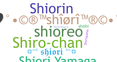 Nama panggilan - shiori