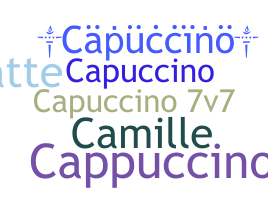 Nama panggilan - capuccino